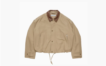 Acne Studios Twill Jacket Khaki Beige 
