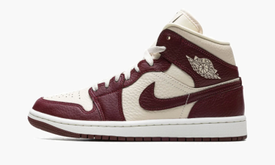 AIR JORDAN 1 MNS WMNS "Split Cherrywood Red" - 5.5W
