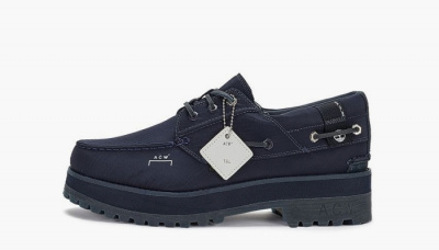 Timberland x A-Cold-Wall Waterproof Authentic 3 Eye Boat Shoe "Navy" 8 US