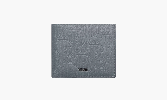 Dior Bifold Wallet Deep Gray   Dior Bifold Wallet Deep Gray