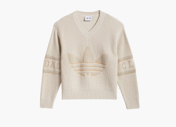 Adidas Originals x Clot Knit Sweater Warm Sandstone 