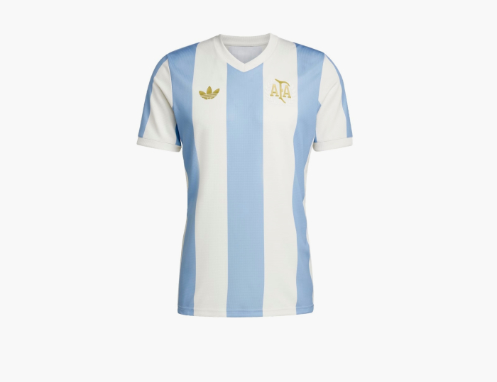 Adidas Argentina Anniversary Jersey T-Shirt  "Ambient Sky / Cloud White" 