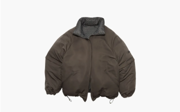 Acne Studios Reversible Down Jacket Chestnut Brown 