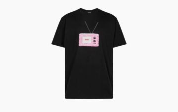 Supreme T-Shirt TV Tee Black 