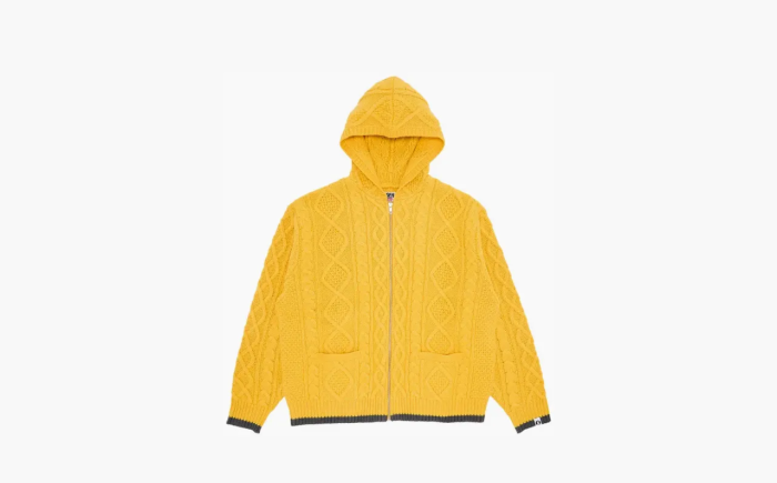 Supreme x Goodenough Zip Up Hooded Sweater Yellow  Supreme x Goodenough Zip Up Hooded Sweater Yellow