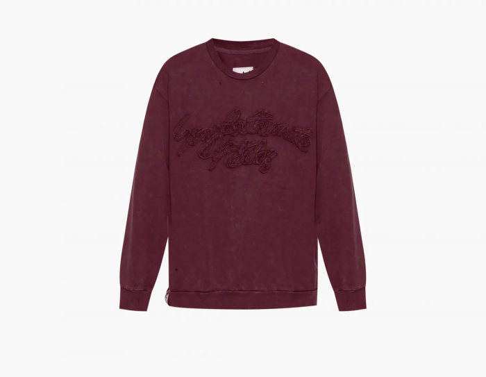 Adidas x Song For The Mute Long-Sleeve Tee Maroon 