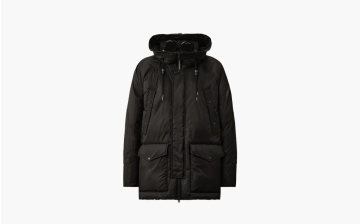 C.P. Company Down Shield Goggle Jacket Black 