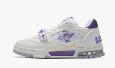 Louis Vuitton Trainer "Purple Mesh"  -  7 US