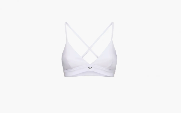 Alo Yoga Splendor Bra White  Alo Yoga Splendor Bra White