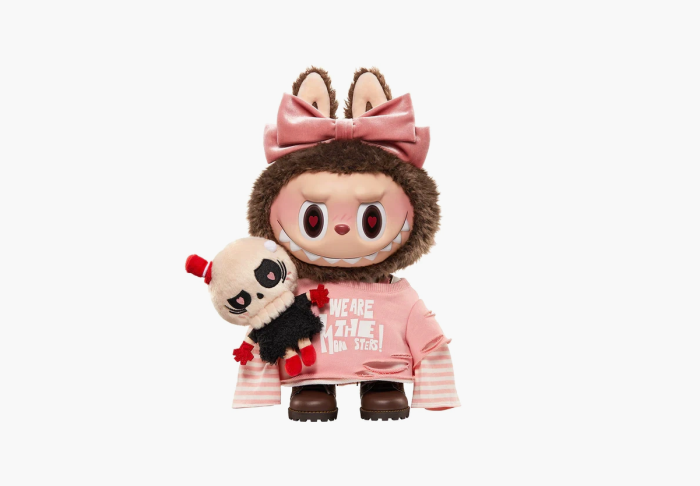 Pop Mart Labubu The Monsters Catch Me If You Like Me Secret Edition Figure "Pink" (38 СМ) 