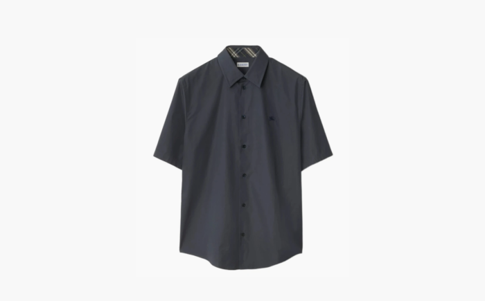 Burberry Cotton Shirt "Indigo" 