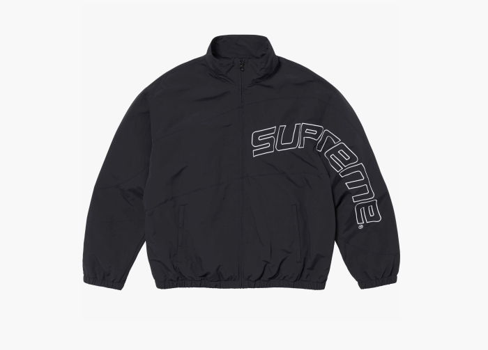 Supreme Curve Track Jacket  "Black" 