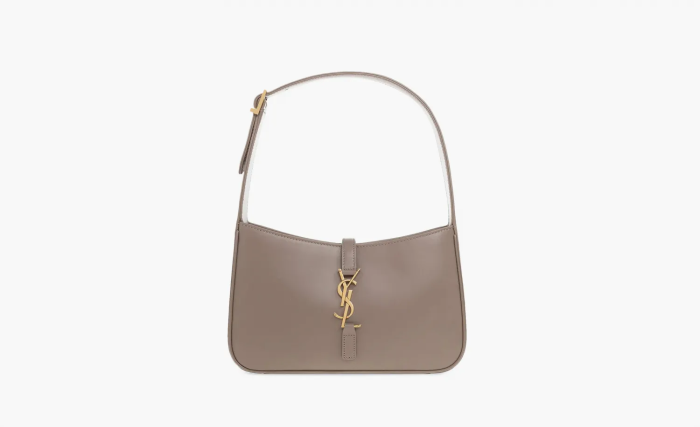 Saint Laurent Le 5 À 7 Hobo Bag Greyish Brown 