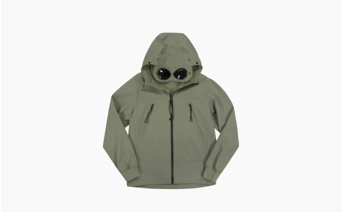 C.P. Company Goggle Hooded Jacket Green  C.P. Company Goggle Hooded Jacket Green