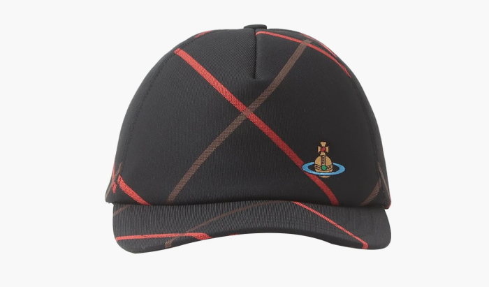 Vivienne Westwood Wool Baseball Cap Black  Vivienne Westwood Wool Baseball Cap Black