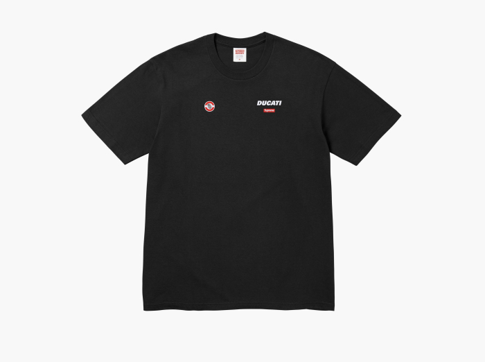 Supreme x Ducati Logo Tee "Black" 