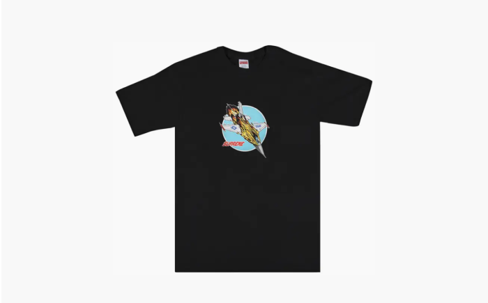 Supreme FW20 Week 1 Jet Tee Black  Supreme FW20 Week 1 Jet Tee Black