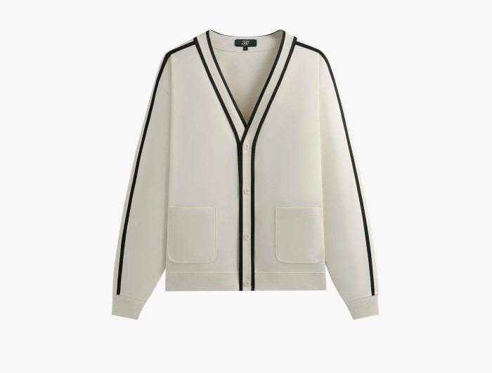 Kith x Wilson Track Cardigan Sandrift  Kith x Wilson Track Cardigan Sandrift