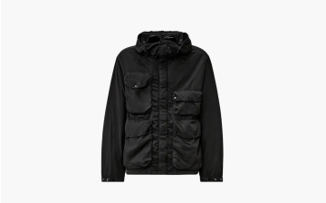 C.P. Company Chrome-R Goggle Jacket Black 
