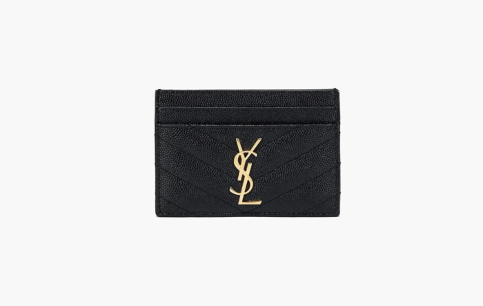 Saint Laurent Cassandre Card holder Black  Saint Laurent Cassandre Card holder Black
