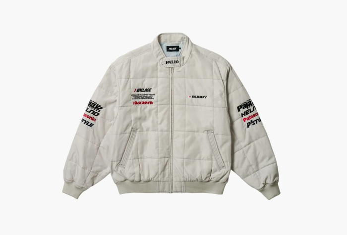 Palace Technical Staff Jacket Grey  Palace Technical Staff Jacket Grey