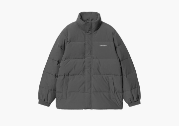 Carhartt WIP Danville Puffer Jacket Graphite/White 