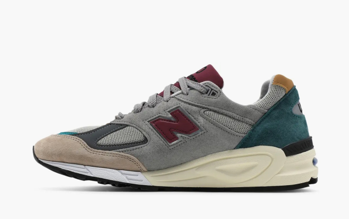 New Balance 990v2 Made in USA Grey Multi 