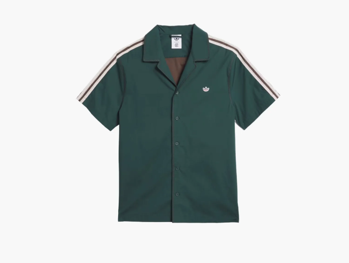 Adidas Originals x Clot Bowling Shirt by Edison Chen Dark Brown  Adidas Originals x Clot Bowling Shirt by Edison Chen Dark Brown