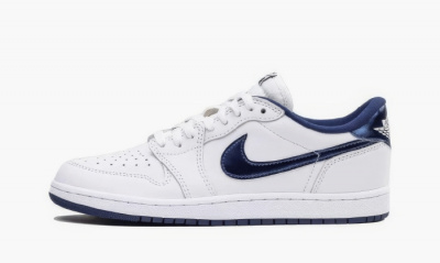 Air Jordan 1 Retro Low 85 "Metallic Blue" -  7 US