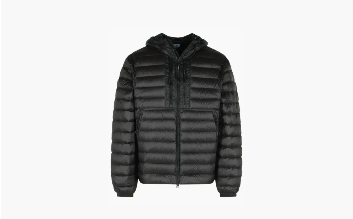 C.P. Company Polyamide Down Jacket Black  C.P. Company Polyamide Down Jacket Black