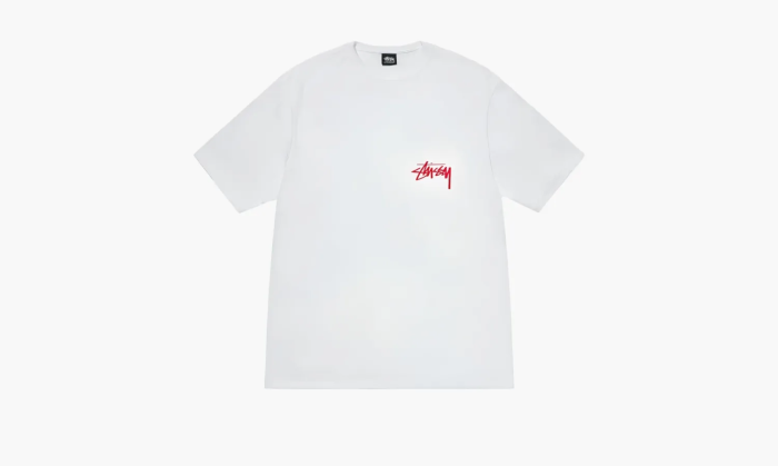 Stussy Ss24 T-shirt White  Stussy Ss24 T-shirt White
