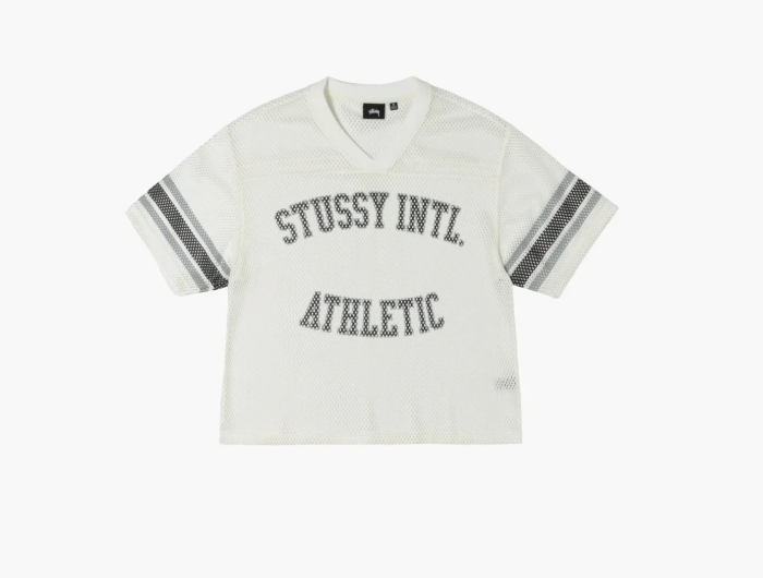 Stussy International Team Jersey White  Stussy International Team Jersey White