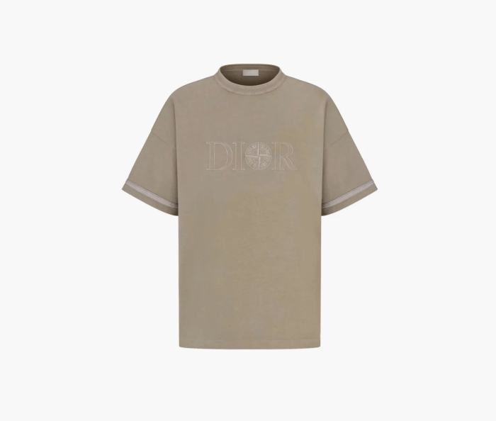 Dior x Stone Island T-Shirt Brown 