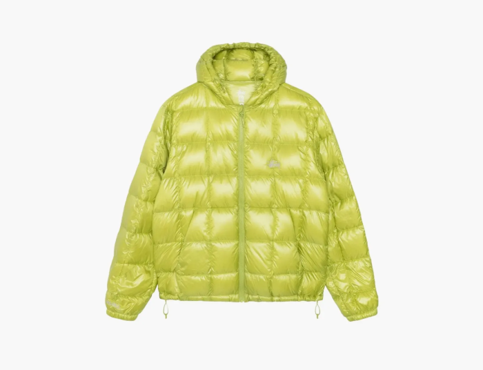 Stussy Midweight Hooded Puffer Lime 