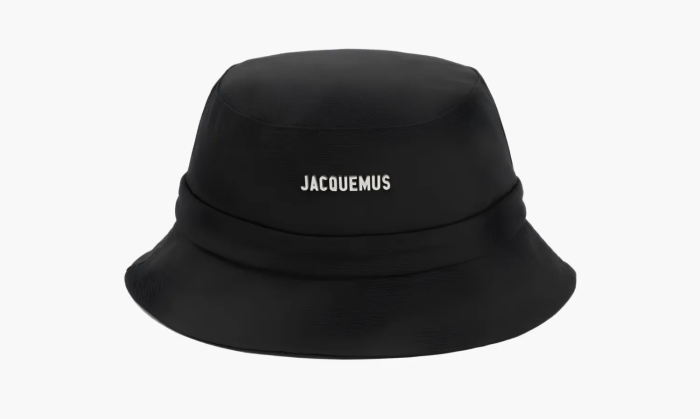 Jacquemus Panama Hat Black  Jacquemus Panama Hat Black