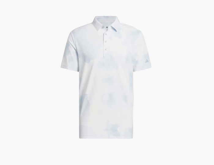 Adidas Ultimate 365 Printed Cool Feeling Tour Polo Shirt Wonder Blue / White  Adidas Ultimate 365 Printed Cool Feeling Tour Polo Shirt Wonder Blue / White