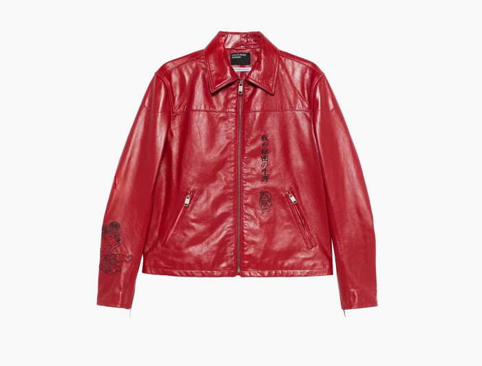 Enfants Riches Déprimés Bully Jacket Red/Black  Enfants Riches Déprimés Bully Jacket Red/Black