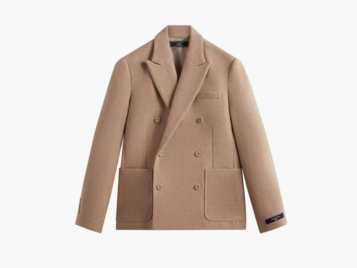 Kith Felted Jersey Julius Blazer Strand  Kith Felted Jersey Julius Blazer Strand