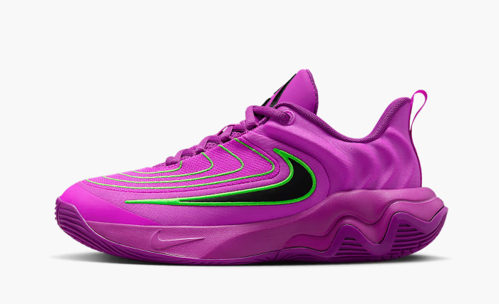 Nike Giannis Immortality 4 GS  "Bold Berry Green Strike Hyper Violet Black" 