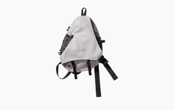 Nothomme Vintage Waterproof Commuter Cycling Sports Nylon Chest Bag Gray Purple 