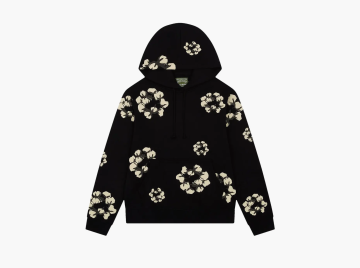 Denim Tears x Cactus Plant Flea Market Cactus Tears Wreath Hoodie Black 