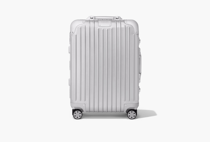 Rimowa Original Cabin S Aluminium Small Carry-On Suitcase Silver (31 L)  Rimowa Original Cabin S Aluminium Small Carry-On Suitcase Silver (31 L)