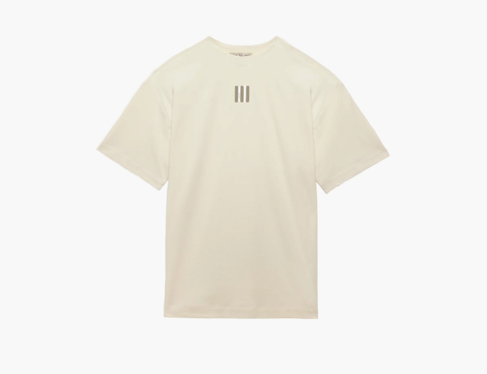 Adidas x Fear Of God Athletics Performance Jersey Tee "Pale Yellow" 