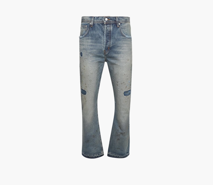 Enfants Riches Déprimés Hit And Run Flare Jeans Dirty Medium Blue 