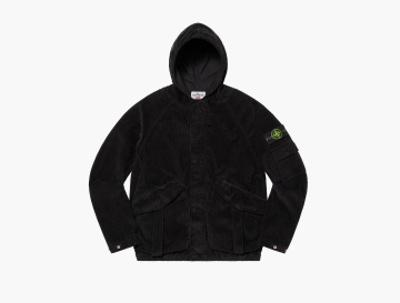 Supreme x Stone Island Corduroy Jacket Black 
