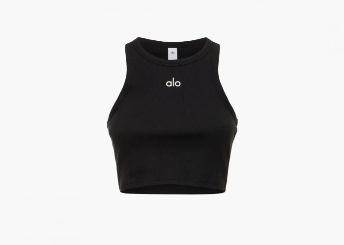 Alo Yoga Aspire Tank Black/White  Alo Yoga Aspire Tank Black/White