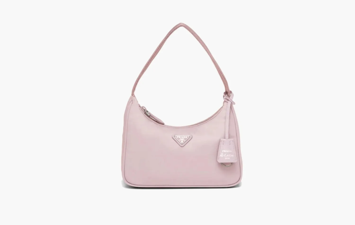 Prada Re-Edition 2000 Re-Nylon Mini Bag Alabaster Pink 