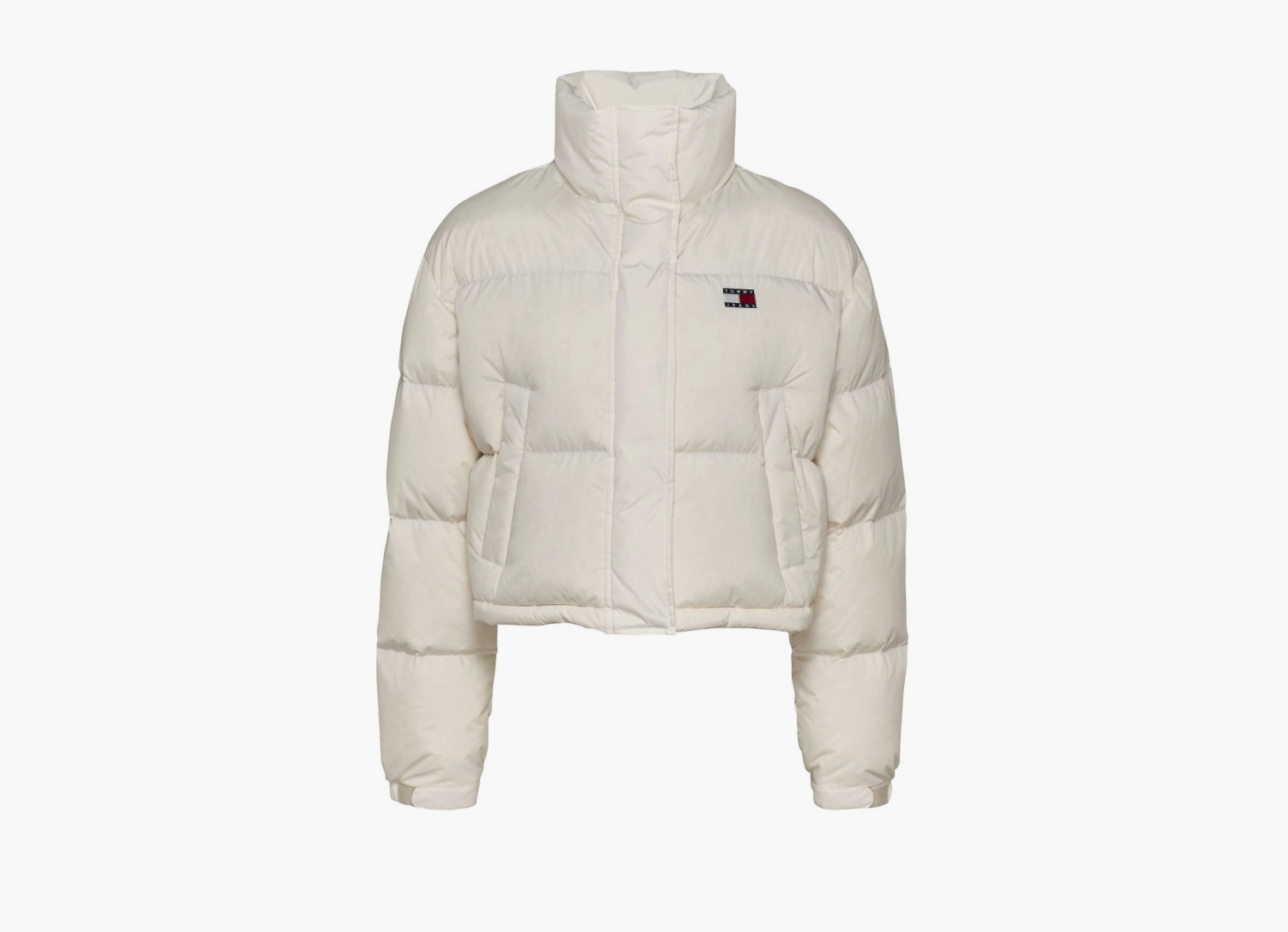 Tommy Jeans Back Graphic Alaska Down Puffer Jacket Ancient White  Tommy Jeans Back Graphic Alaska Down Puffer Jacket Ancient White