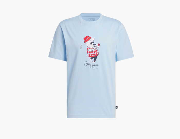 Adidas Classic Chip Graphic Tee  "Clear Sky" 