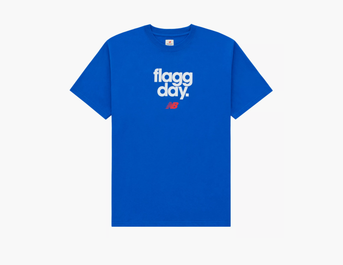 New Balance Made in USA Cooper Flagg T-Shirt Blue 